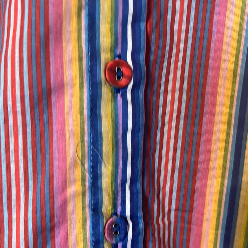 Multicolor Striped Men's Shirt - Picture 4 of 8